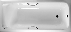 Timo Чугунная ванна Tarmo 170x75x45 с ручками – фотография-1